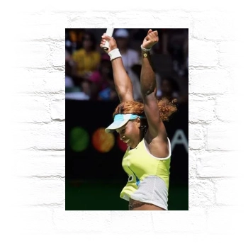 Serena Williams Metal Wall Art