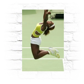 Serena Williams Metal Wall Art