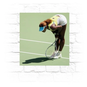 Serena Williams Metal Wall Art