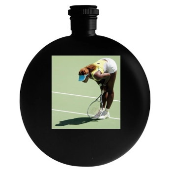 Serena Williams Round Flask