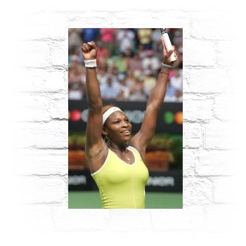 Serena Williams Metal Wall Art