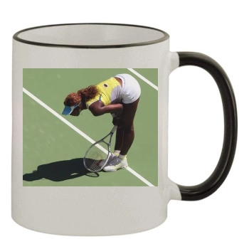 Serena Williams 11oz Colored Rim & Handle Mug