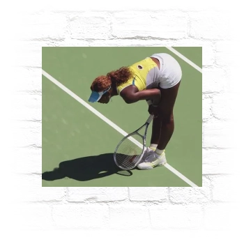 Serena Williams Metal Wall Art