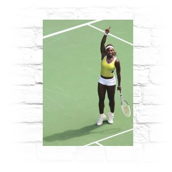 Serena Williams Metal Wall Art