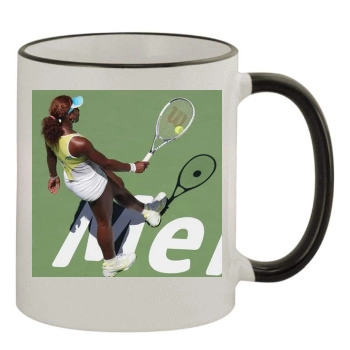 Serena Williams 11oz Colored Rim & Handle Mug