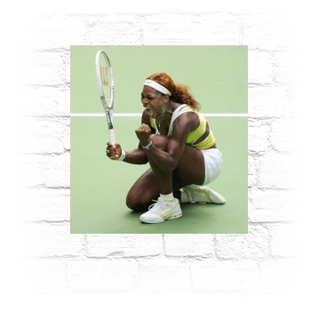 Serena Williams Metal Wall Art