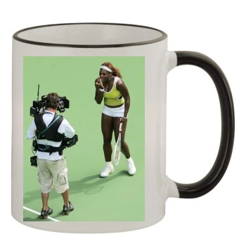 Serena Williams 11oz Colored Rim & Handle Mug