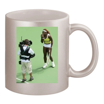 Serena Williams 11oz Metallic Silver Mug