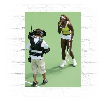 Serena Williams Metal Wall Art