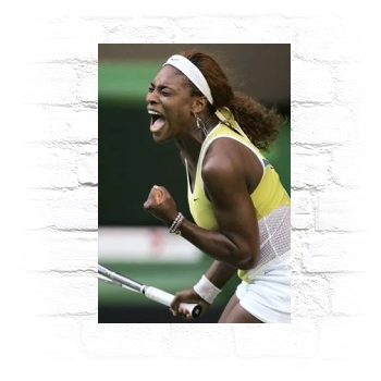 Serena Williams Metal Wall Art