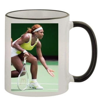 Serena Williams 11oz Colored Rim & Handle Mug