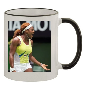 Serena Williams 11oz Colored Rim & Handle Mug