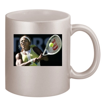 Serena Williams 11oz Metallic Silver Mug