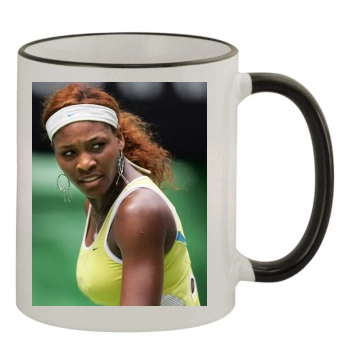 Serena Williams 11oz Colored Rim & Handle Mug