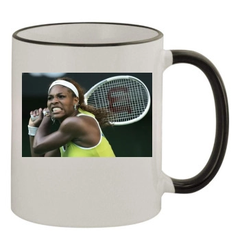 Serena Williams 11oz Colored Rim & Handle Mug