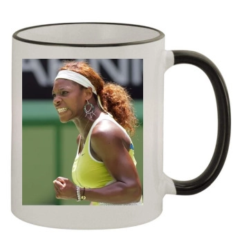 Serena Williams 11oz Colored Rim & Handle Mug