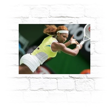 Serena Williams Metal Wall Art