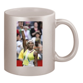 Serena Williams 11oz Metallic Silver Mug