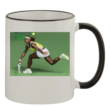 Serena Williams 11oz Colored Rim & Handle Mug