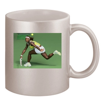 Serena Williams 11oz Metallic Silver Mug