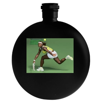 Serena Williams Round Flask