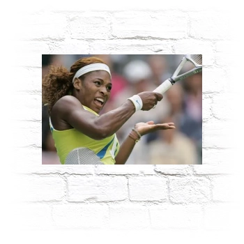 Serena Williams Metal Wall Art