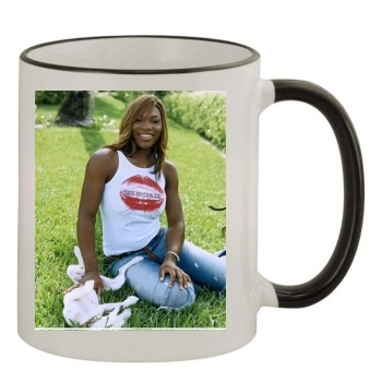 Serena Williams 11oz Colored Rim & Handle Mug