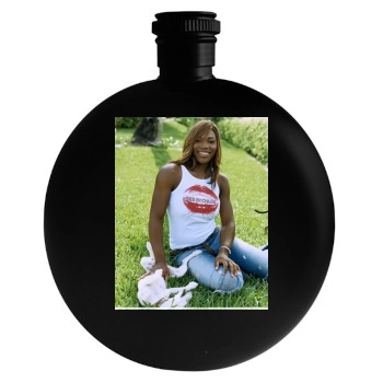 Serena Williams Round Flask