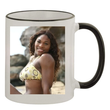 Serena Williams 11oz Colored Rim & Handle Mug