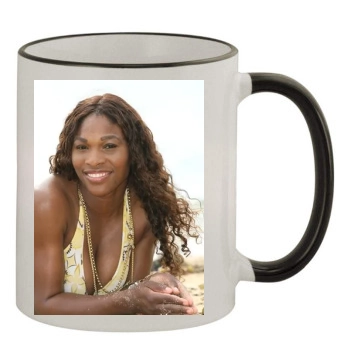 Serena Williams 11oz Colored Rim & Handle Mug