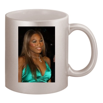 Serena Williams 11oz Metallic Silver Mug