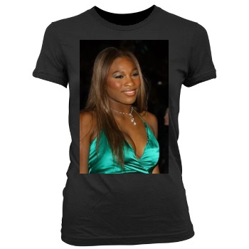 Serena Williams Women's Junior Cut Crewneck T-Shirt