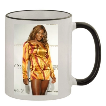 Serena Williams 11oz Colored Rim & Handle Mug