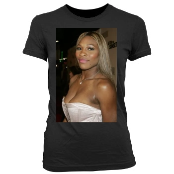 Serena Williams Women's Junior Cut Crewneck T-Shirt