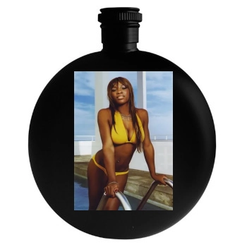 Serena Williams Round Flask