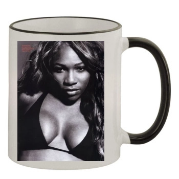 Serena Williams 11oz Colored Rim & Handle Mug