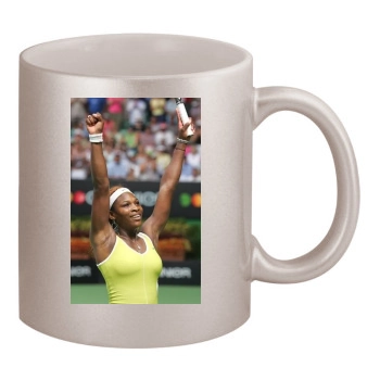 Serena Williams 11oz Metallic Silver Mug