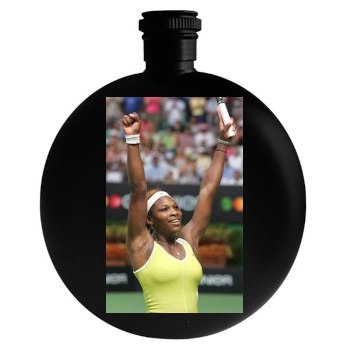 Serena Williams Round Flask