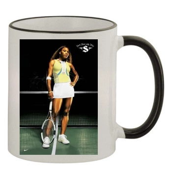 Serena Williams 11oz Colored Rim & Handle Mug