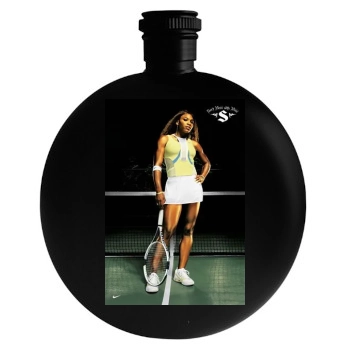 Serena Williams Round Flask