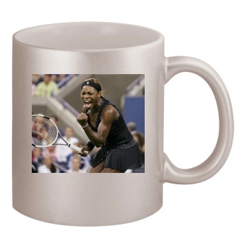 Serena Williams 11oz Metallic Silver Mug