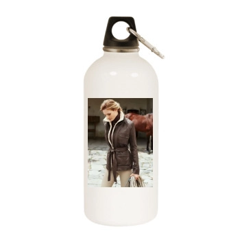 Fabiana Semprebom White Water Bottle With Carabiner