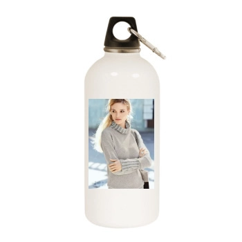 Fabiana Semprebom White Water Bottle With Carabiner