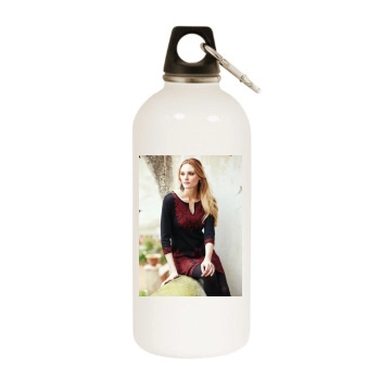 Fabiana Semprebom White Water Bottle With Carabiner