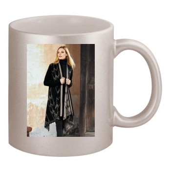 Fabiana Semprebom 11oz Metallic Silver Mug