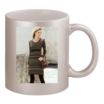 Fabiana Semprebom 11oz Metallic Silver Mug