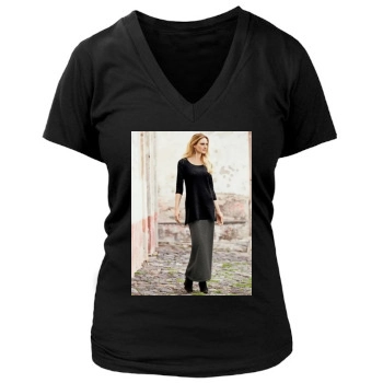 Fabiana Semprebom Women's Deep V-Neck TShirt