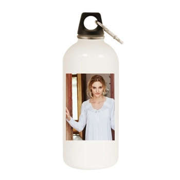 Fabiana Semprebom White Water Bottle With Carabiner