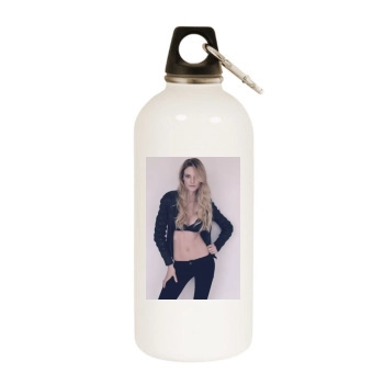 Fabiana Semprebom White Water Bottle With Carabiner