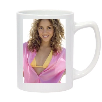 Shakira 14oz White Statesman Mug